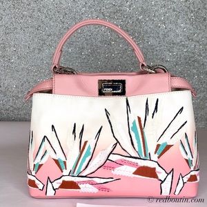 Fendi Birds of paradise Peekaboo Bag crossbody